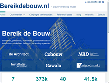 Tablet Screenshot of bereikdebouw.nl